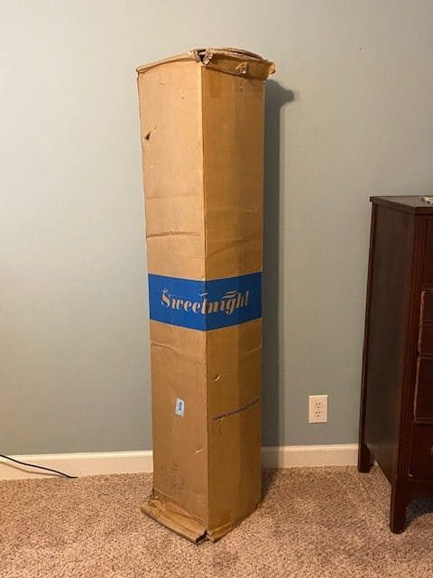 Arrives compressed in a box